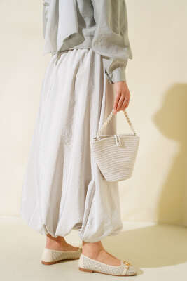 Balon Etek Taş - Uzun Etek