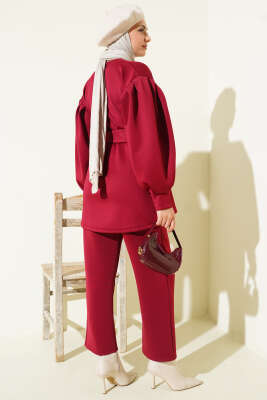 Balon Kol Kuşaklı Scuba İkili Takım Bordo - İkili Takım