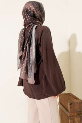 Balon Kol Tensel Tunik Kahve - 500-700 TL Ürünler