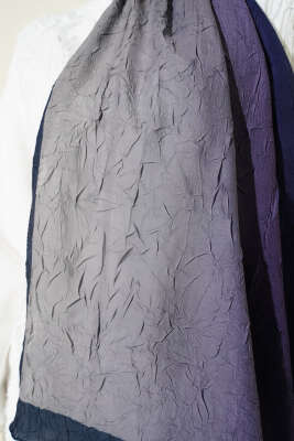 Bambu Kraş Degrade Şal Lila -07 - Başörtüsü