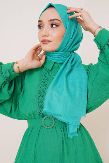 Bambu Kraş Şal Benetton - Yılın Fırsatı