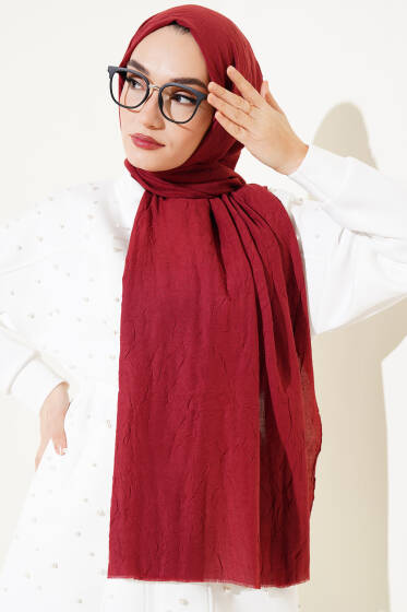Bambu Şal Burgonya - Başörtüsü