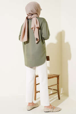 Basic Alt Dikişsiz Tunik Haki - 100-300 TL Ürünler