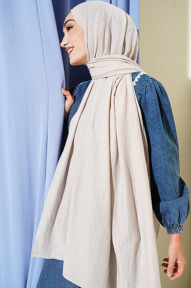 Basic Ayrobin Şal Taş - Başörtüsü