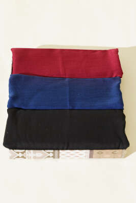 Basic Bambu Kraş 3'lü Eşarp Seti Asorti 2 - MODA KAŞMİR