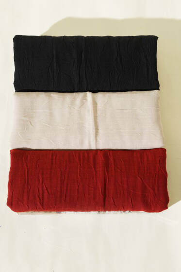 Basic Bambu Kraş 3'lü Eşarp Seti Asorti 2 - Eşarp Seti