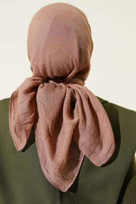 Basic Bambu Kraş Eşarp Vizon - Başörtüsü