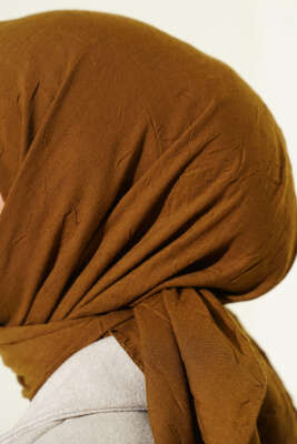 Basic Bambu Kraş Eşarp Zeytin Yeşili - Başörtüsü