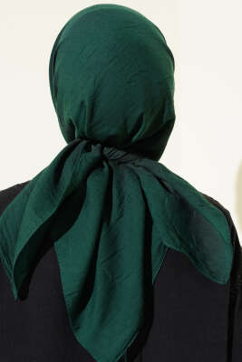 Basic Bambu Kraş Eşarp Zümrüt - Başörtüsü