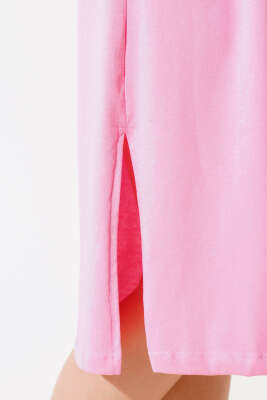 Basıc Beli Lastikli Elbise Pembe - Kadın Giyim Modelleri