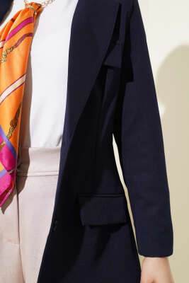 Basic Cepli Ceket Lacivert - Bayram Kombinleri