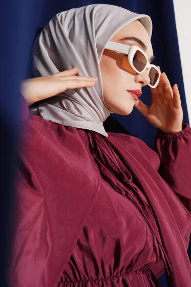 Basic Eşarp Bej -67 - Başörtüsü