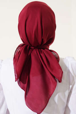 Basic Eşarp Bordo - Başörtüsü