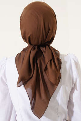Basic Eşarp Kahve - Başörtüsü