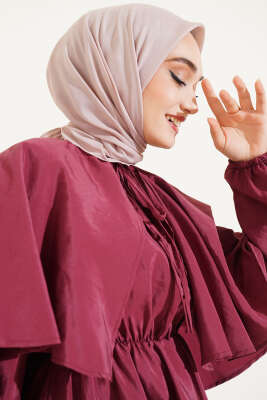 Basic Eşarp Pudra - Başörtüsü