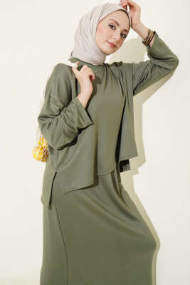 Basic Etekli İkili Takım Haki - İkili Takım