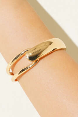 Basic Kelepçe Gold - Bileklik