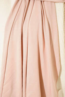 Basic Penye Şal Latte - Başörtüsü