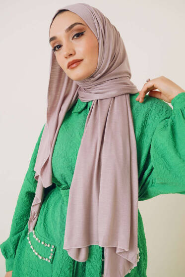 Basic Penye Şal Vizon - Başörtüsü