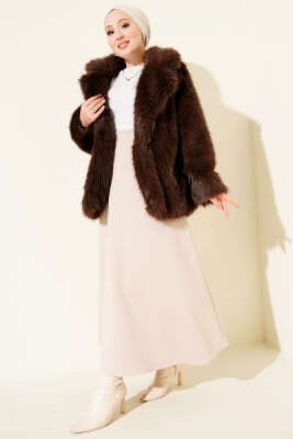 Basic Scuba Dalgıç Etek Bej - Yılın Fırsatı