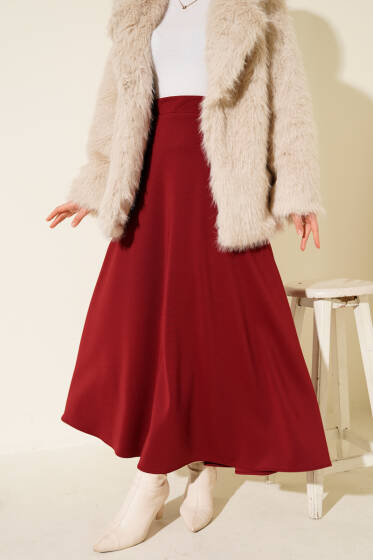 Basic Scuba Dalgıç Etek Bordo - Etek