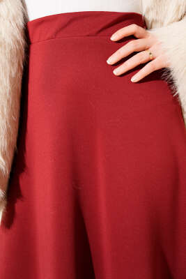 Basic Scuba Dalgıç Etek Bordo - Etek