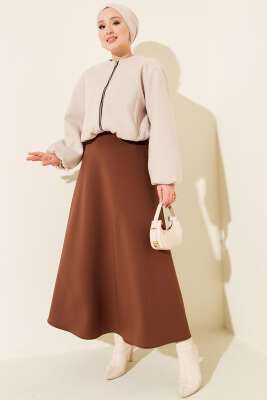 Basic Scuba Dalgıç Etek Kahve - Yılın Fırsatı