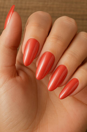 Basic Takma Tırnak Kırmızı - Tırnak Aksesuarları