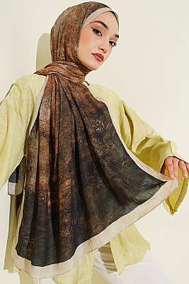 Batik Degrade Bambu Kraş Şal Taş 