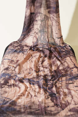 Batik Desen Bambu Kral 3'lü Şal Seti Asorti 1 - Desenli Şal Seti