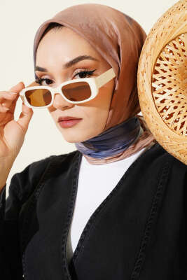 Batik Desen Demore Eşarp Camel 