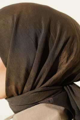 Batik Desen Modal Eşarp Haki - Başörtüsü