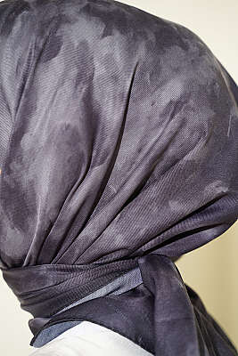 Batik Desen Soft Eşarp Füme - Başörtüsü