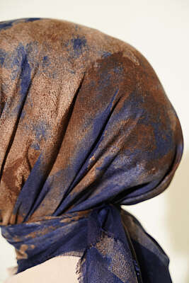 Batik Desenli Soft Eşarp Parlement - Başörtüsü