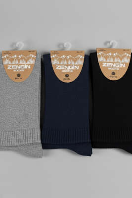 Bayan 3'lü Havlu Soket Çorap Asorti 1 - Soket Çorap