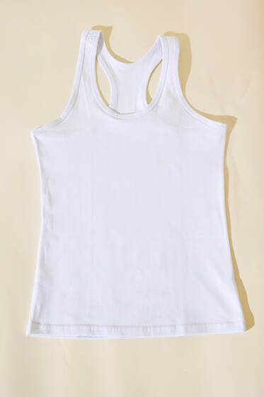 Bayan Sporcu Atlet Beyaz - İç Giyim