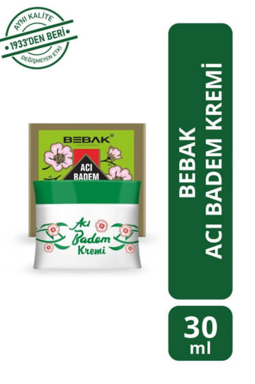 Bebak Acı Badem Kremi 30 ml - El Kremi