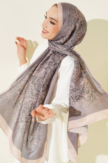 Bej Serisi Soft Şal Asorti 2 - Başörtüsü