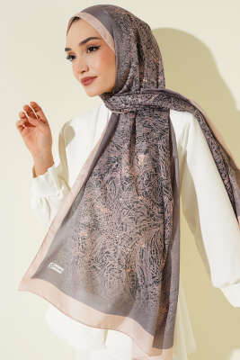Bej Serisi Soft Şal Asorti 2 - Başörtüsü