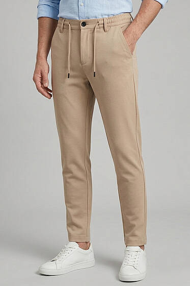 Bel Bağcık Detaylı Jogger Erkek Pantolon Camel - Yılın Fırsatı