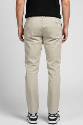 Bel Bağcıklı Erkek Pantolon Kül - Erkek Pantolon