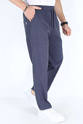 Bel İpli Erkek Jogger Pantolon Antrasit - Erkek Pantolon