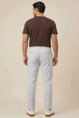 Bel İpli Jogger Erkek Pantolon Taş - Erkek Pantolon