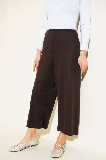 Bel Lastik Detaylı İçlik Kahve - Kadın İçlik