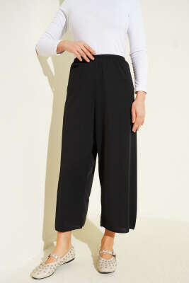 Bel Lastik Detaylı İçlik Siyah - Kadın İçlik