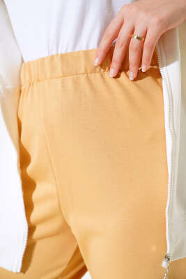 Bel Lastikli Basic Pantolon Camel - Pantolon