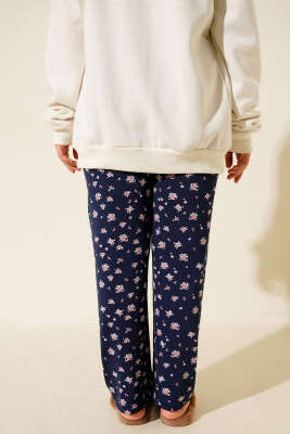 Bel Lastikli Desenli Pijama Altı Parlement - Pijama