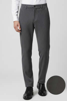 Bel Lastikli Fitilli Erkek Pantolon Füme - WİPEOUT