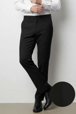 Bel Lastikli Fitilli Erkek Pantolon Siyah - WİPEOUT