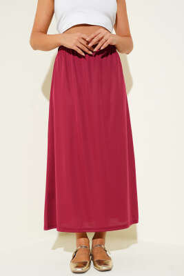 Bel Lastikli Jipon Bordo - 100-300 TL Ürünler